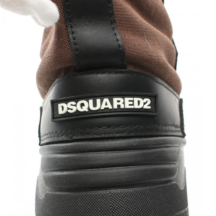DSQUARED2 ディースクエアード スノー ブーツ ナイロン レザー