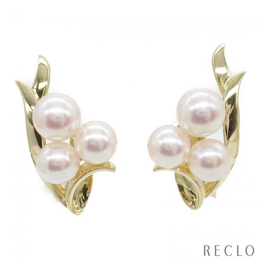 タサキ TASAKI パール イヤリング イヤリング K18（イエローゴールド  