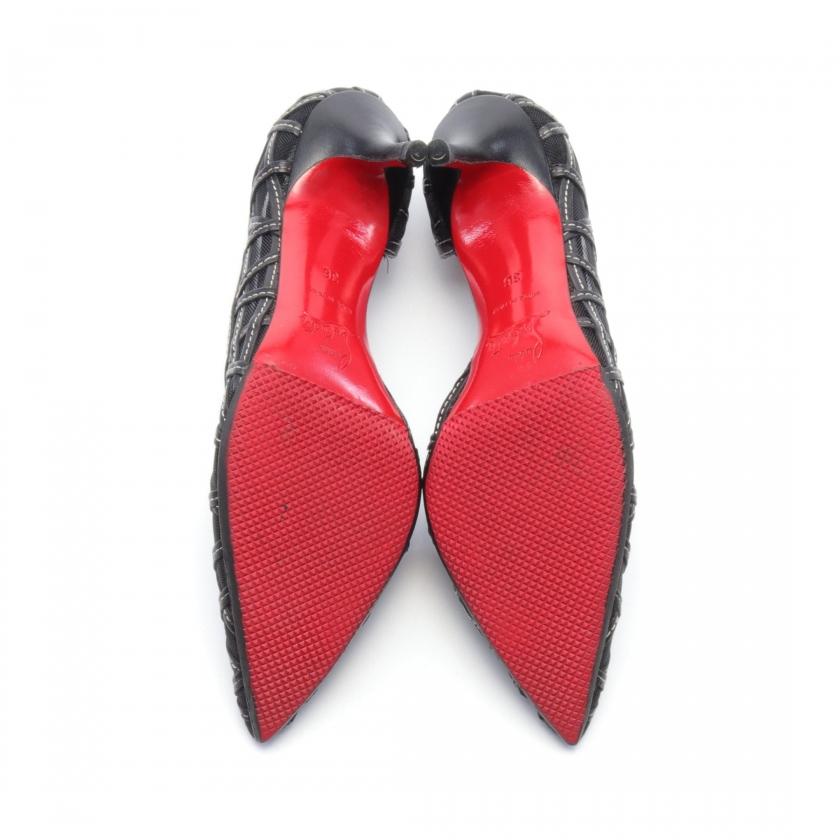 クリスチャンルブタン Christian Louboutin ポインテッドトゥ パンプス 
