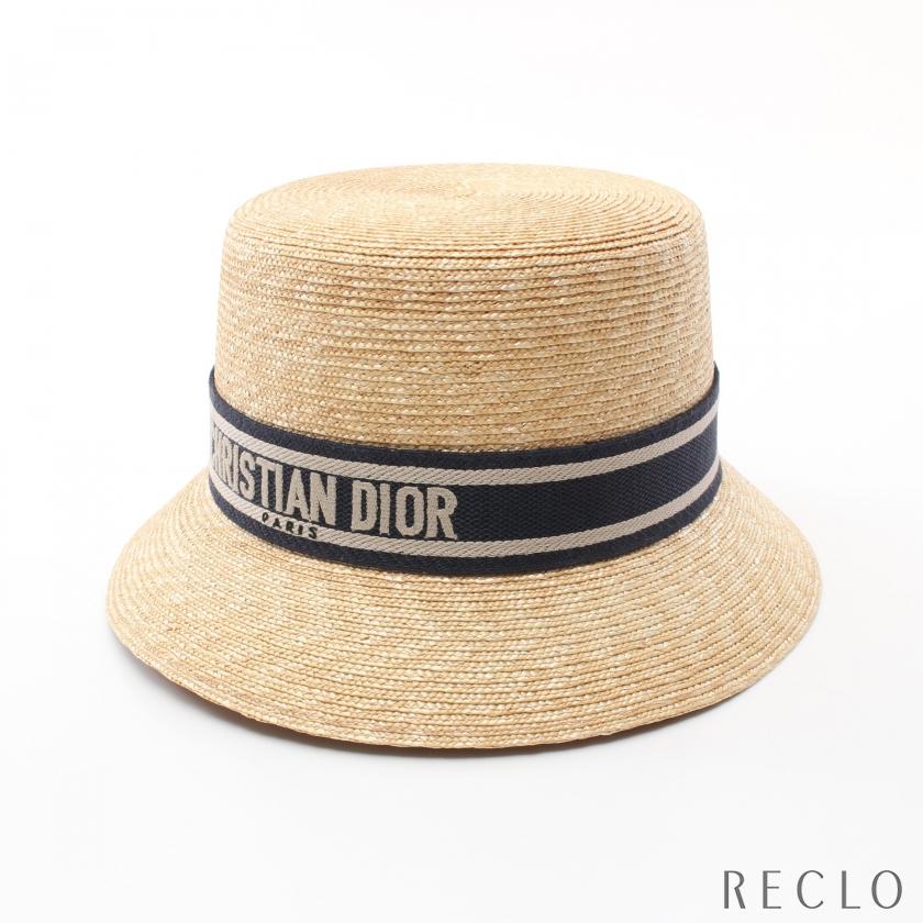 Christian Dior ディオールリゾート ストローハット ベージュ Christian Dior ディオールリゾート ストローハット ベージュ