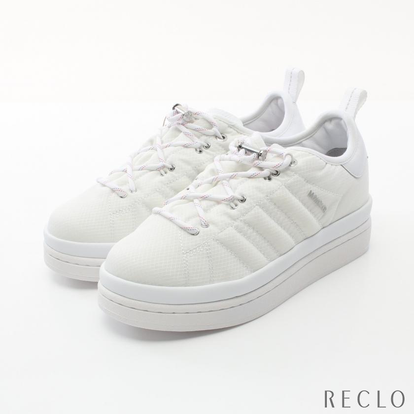 MONCLER モンクレール × adidas M CAMPUS スニーカー ナイロン レザー 