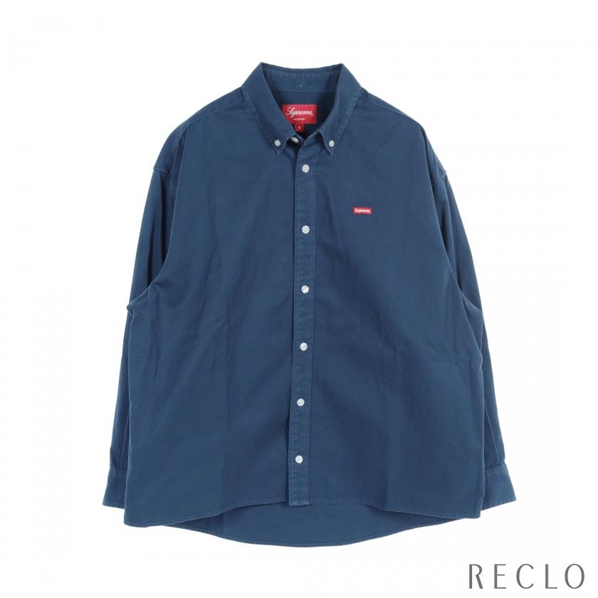 シュプリーム Supreme Small Box Shirt シャツ コットン ネイビー 23AW 