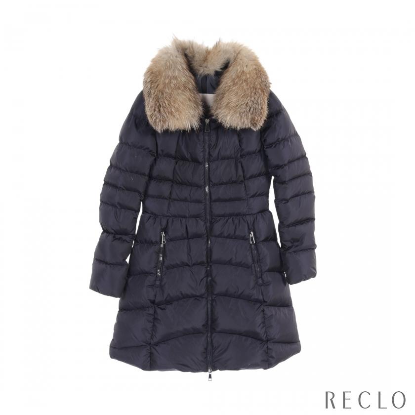 MONCLER ネイビー ダウンコート86cm