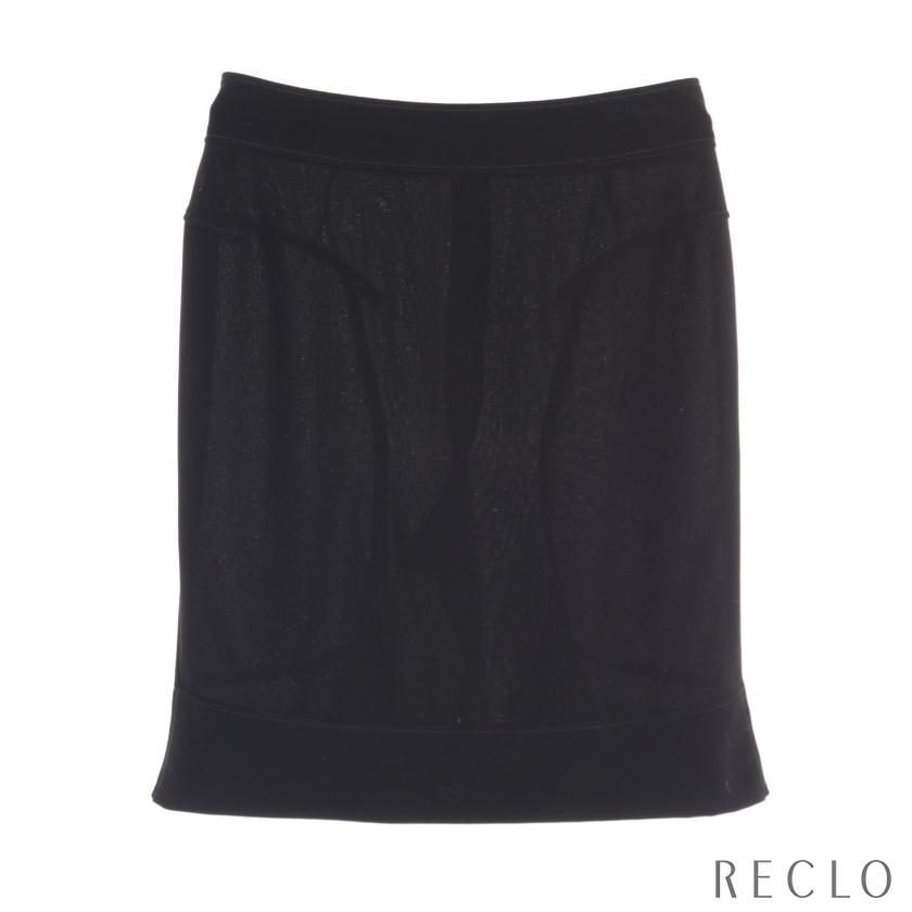 ジバンシィ GIVENCHY スカート ブラック 9P 4123 11 レディース 中古