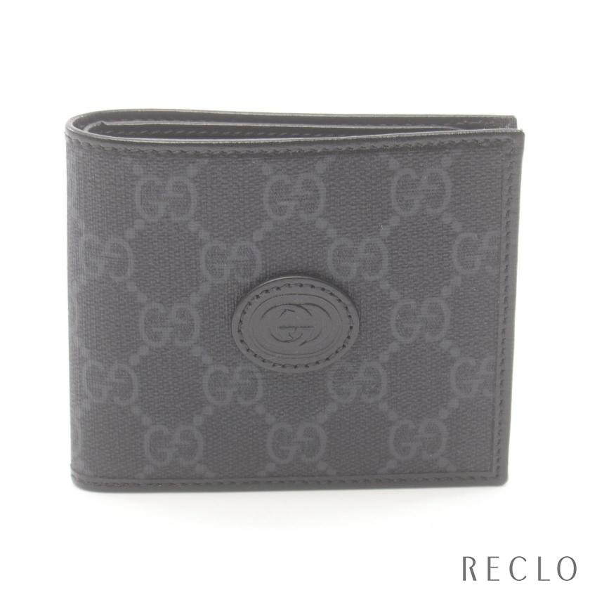 58 GUCCI 長財布 PVC 二つ折り財布 PVC GGスプリーム