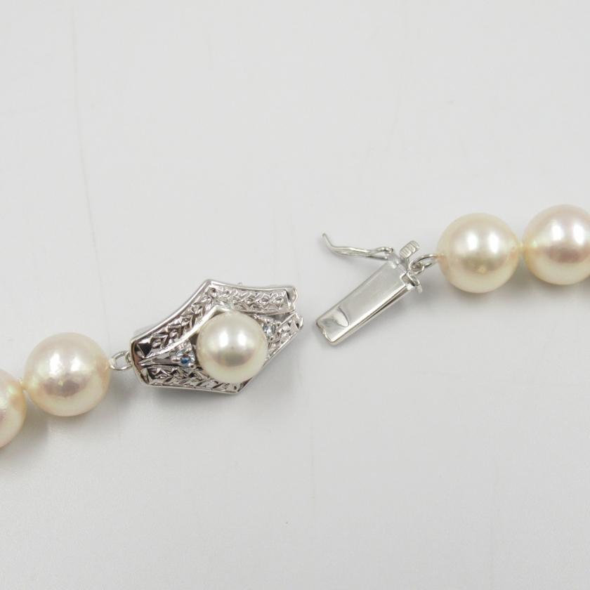 タサキ TASAKI アコヤパール ネックレス ネックレス ダイヤモンド 