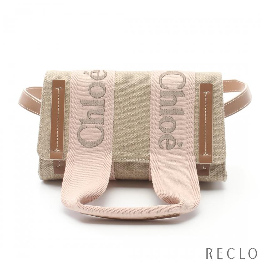 Chloé ショルダーバッグ ベージュグレー