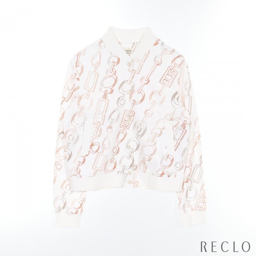 エルメス HERMES DO RE BOUCLES テディブルゾン ジャケット コットン  