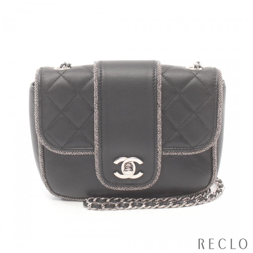 CHANEL（シャネル） マトラッセ チェーンショルダーバッグ ラムスキン