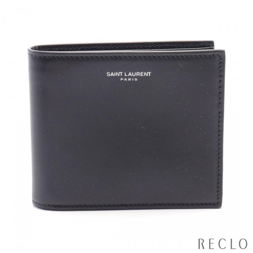サンローランパリ SAINT LAURENT PARIS EAST WEST WALLET 二つ折り財布 