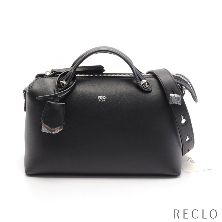 フェンディ FENDI BY THE WAY MEDIUM バイザウェイ ミディアム ハンドバッグ バッグ レザー レディース ブラック系 【中古】 FENDI（フェンディ） FENDI BY THE WAY MEDIUM バイザウェイ