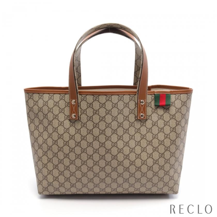 グッチ GUCCI GGスプリーム シェリーライン ハンドバッグ トートバッグ 