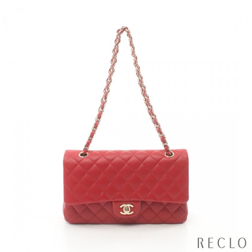 CHANEL レッド 斜めがけバッグ 中古・古着通販】CHANEL (シャネル) ショルダーバッグ レッド
