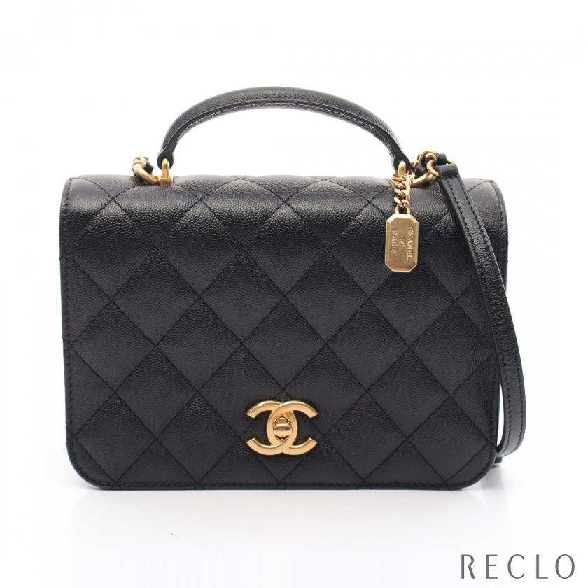 CHANEL シャネル マトラッセ チェーンショルダーバッグ キャビアスキン 