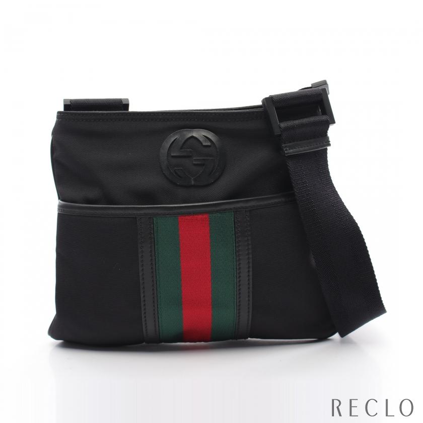 グッチ GUCCI インターロッキングG シェリーライン ショルダーバッグ 