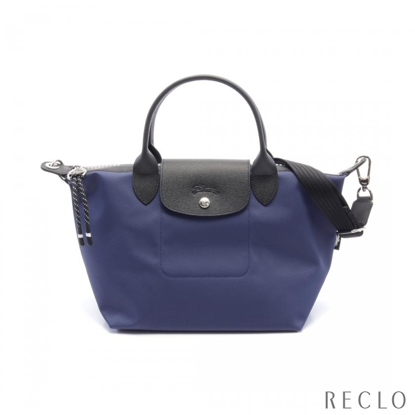 ロンシャン Longchamp ル プリアージュ エナジー S トートバッグ バッグ キャンバス レザー レディース ネイビー系 / ブラック系 L1512HSR006 【新品】 LONGCHAMP（ロンシャン） ル プリアージュ エナジー S ハンドバッグ