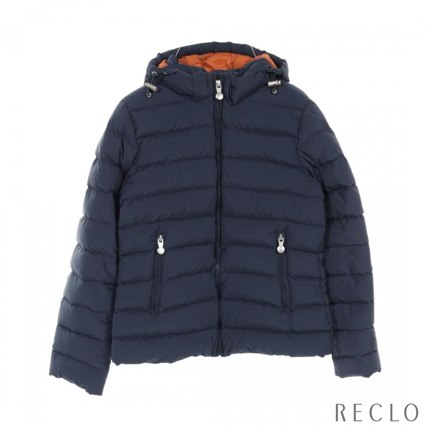 美品】ピレネックス Spoutnic soft ダウンジャケット38 ネイビー