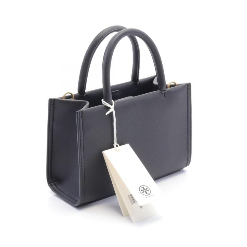 トリーバーチ　ミニバッグ　ブラック　レザー Tory Burch トリーバーチ レザー ミニ ショルダー バッグ