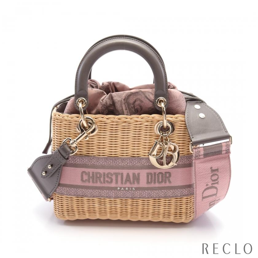 Christian Dior クリスチャンディオール レディディオール かご Christian Dior クリスチャンディオール レディディオール かご