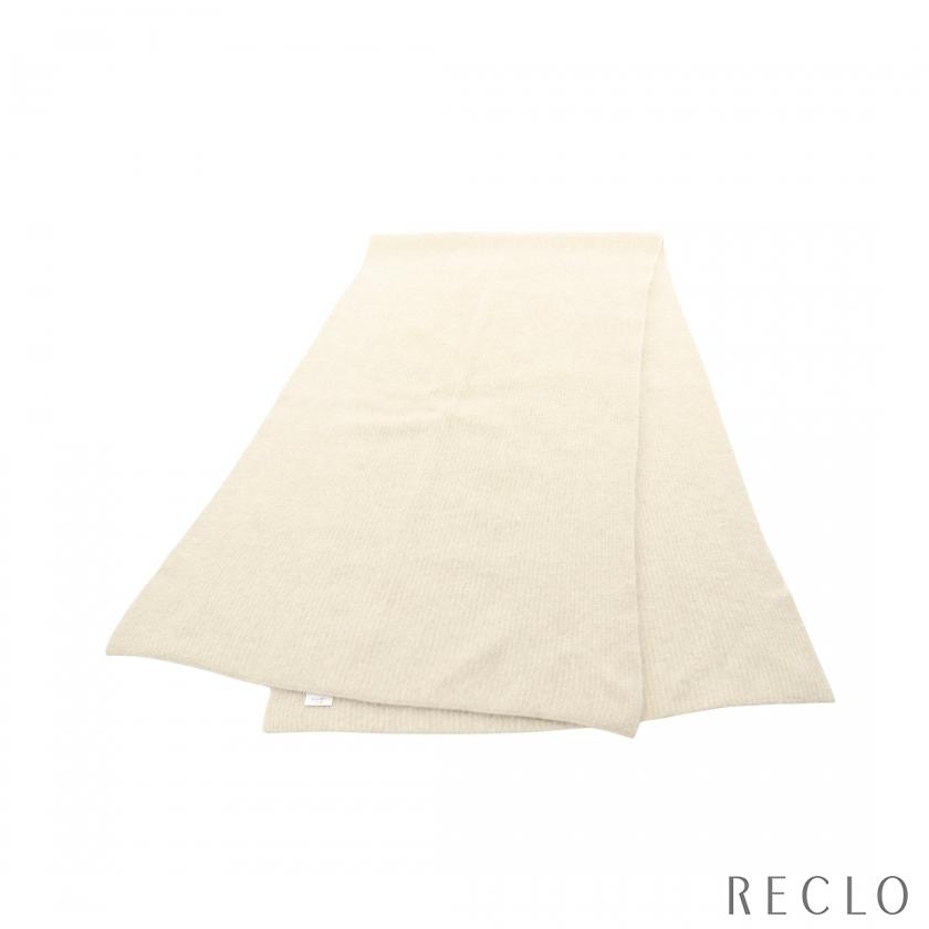 ebure エブール ストール マフラー フォックス ウール シルク グレー