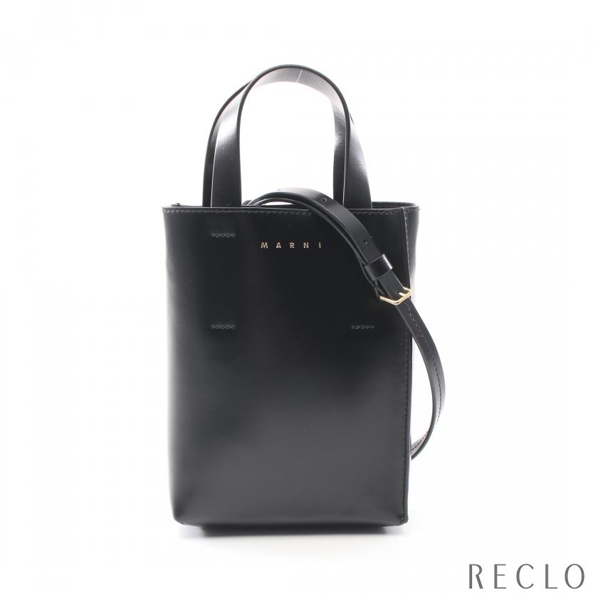 MARNI（マルニ） MARNI MUSEO ナノバッグ ハンドバッグ レザー
