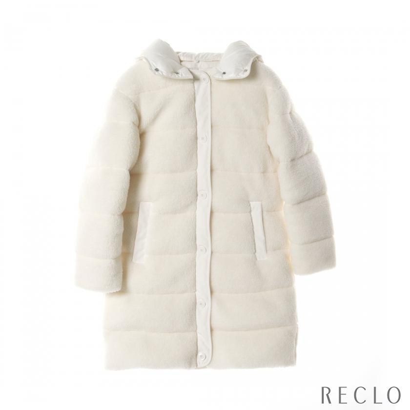 モンクレール MONCLER CHARAMILLON ボア ダウンジャケット オフ