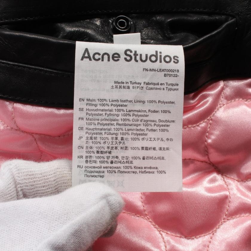 ACNE アクネストゥディオズ Acne Studios ディストレスト レザー ACNE アクネストゥディオズ Acne Studios ディストレスト レザー