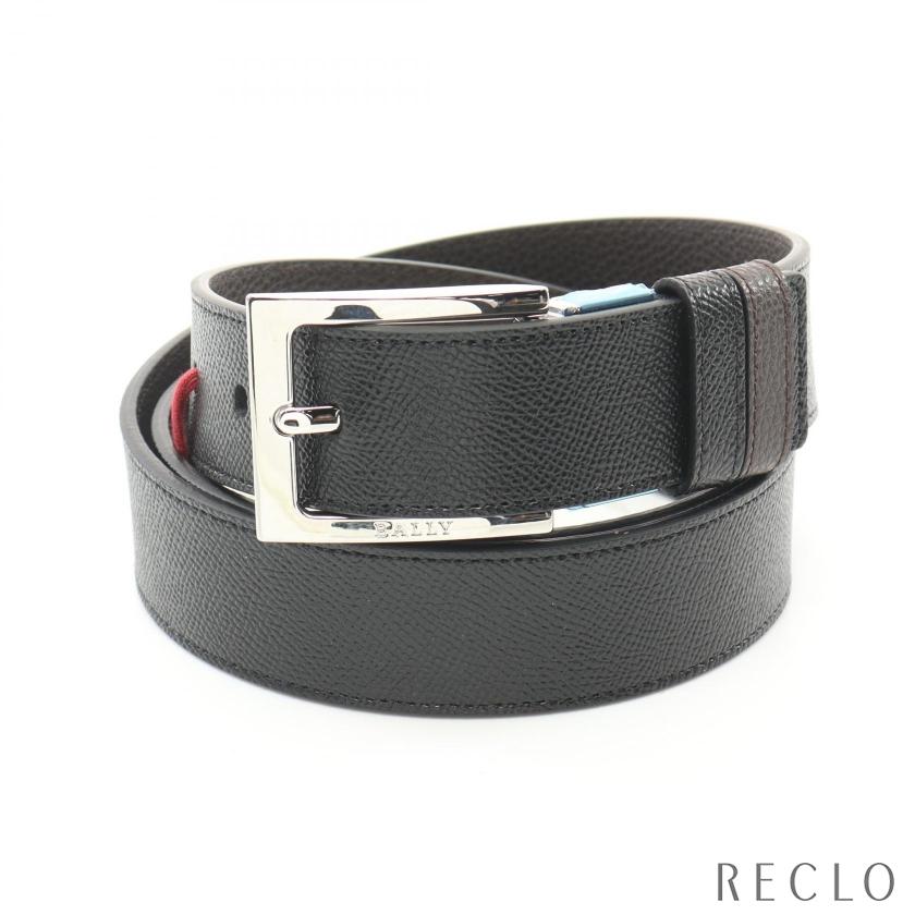 バリー BALLY ベルト レザー ブラック メンズ 中古 : RECLOヤフー