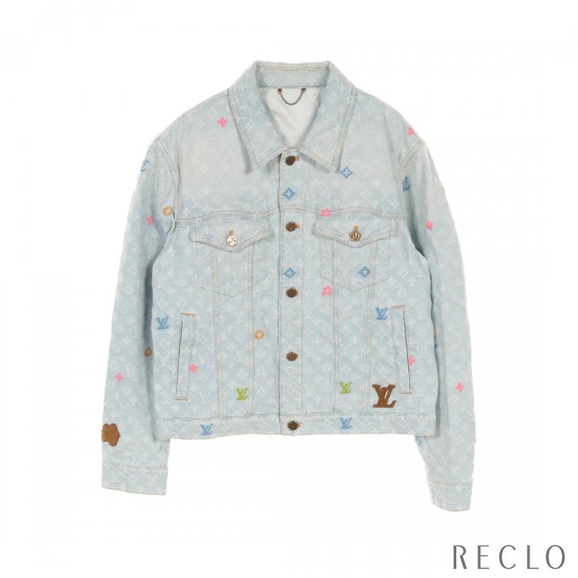 LOUIS VUITTON モノグラム マルチカラー デニムジャケット LOUIS VUITTON モノグラム マルチカラー デニムジャケット 【公式通販】