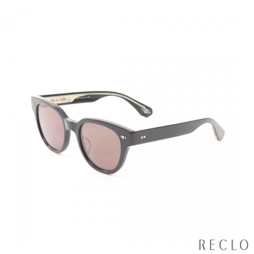 ミスターライト Mr. Leight JANE S サングラス 衣料品 プラスチック レディース ブラック系 【中古】 MR ミスターライト Mr. Leight JANE S サングラス ブラック レディース
