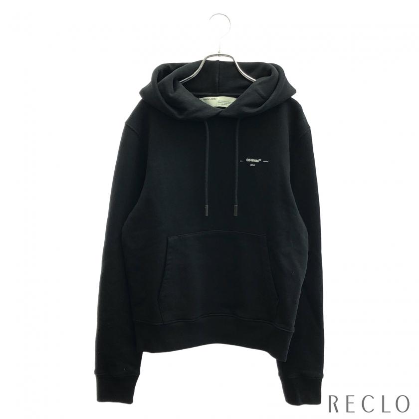 オフホワイト OFF-WHITE プルオーバーパーカー パーカー コットン  