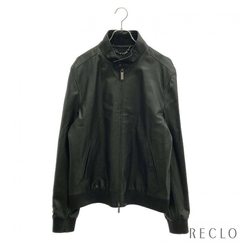 Brioni ブリオーニ ジャケット レザー ブラック メンズ 中古 : RECLO 