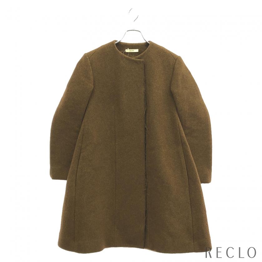 【美品】CELINE セリーヌ　ウールコート　34 CELINE - セリーヌ テーラードジャケット ダブル ウール