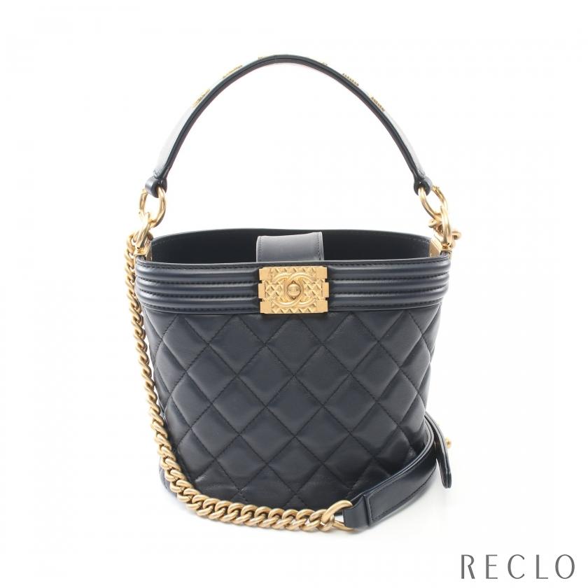 CHANEL（シャネル） ボーイシャネル チェーンショルダーバッグ レザー