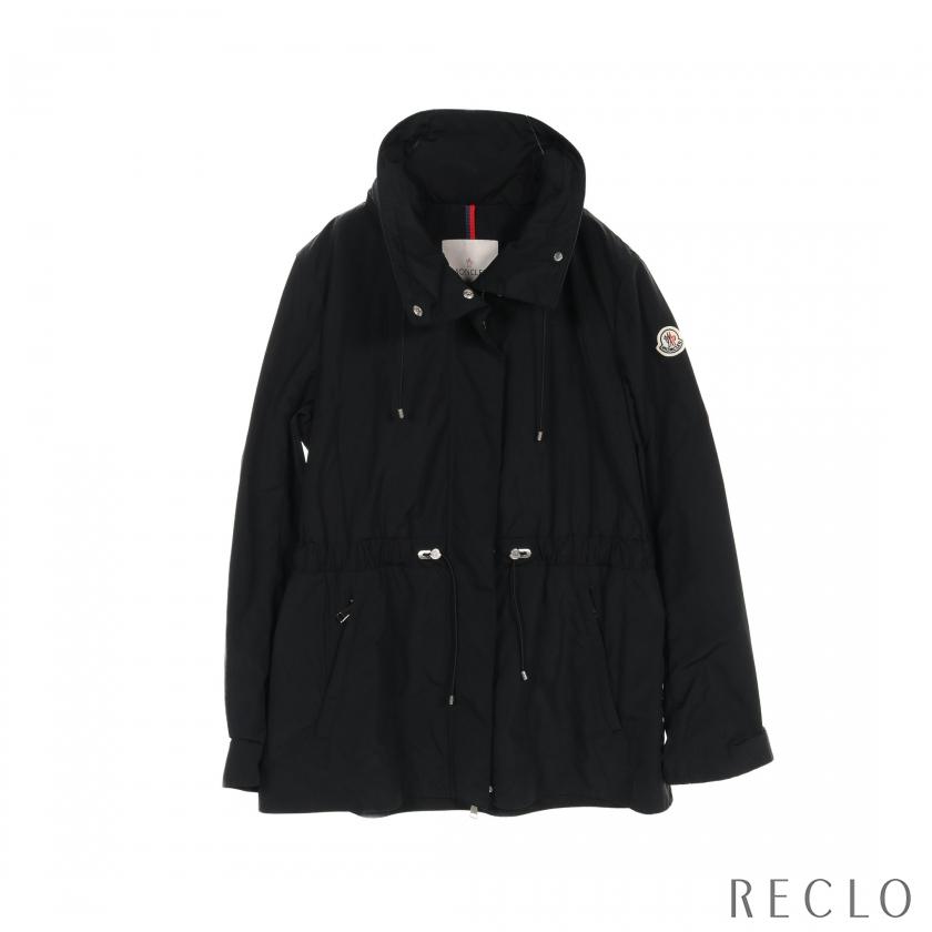 モンクレール MONCLER OCRE ナイロンジャケット ブラック フード付き 