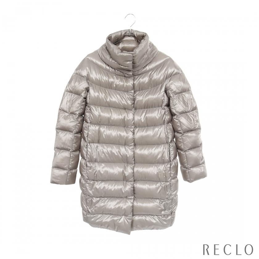 HERNO（ヘルノ） ダウンコート ダウンジャケット ナイロン グレー