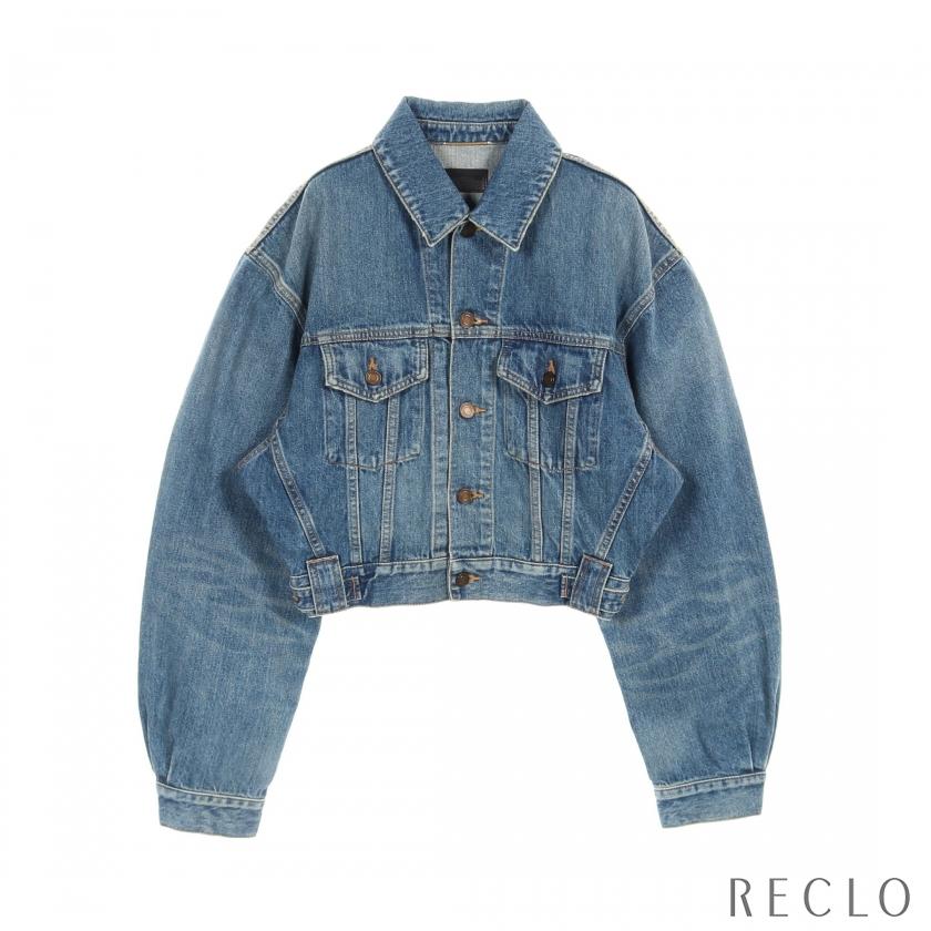 サンローランパリ SAINT LAURENT PARIS クロップド デニム