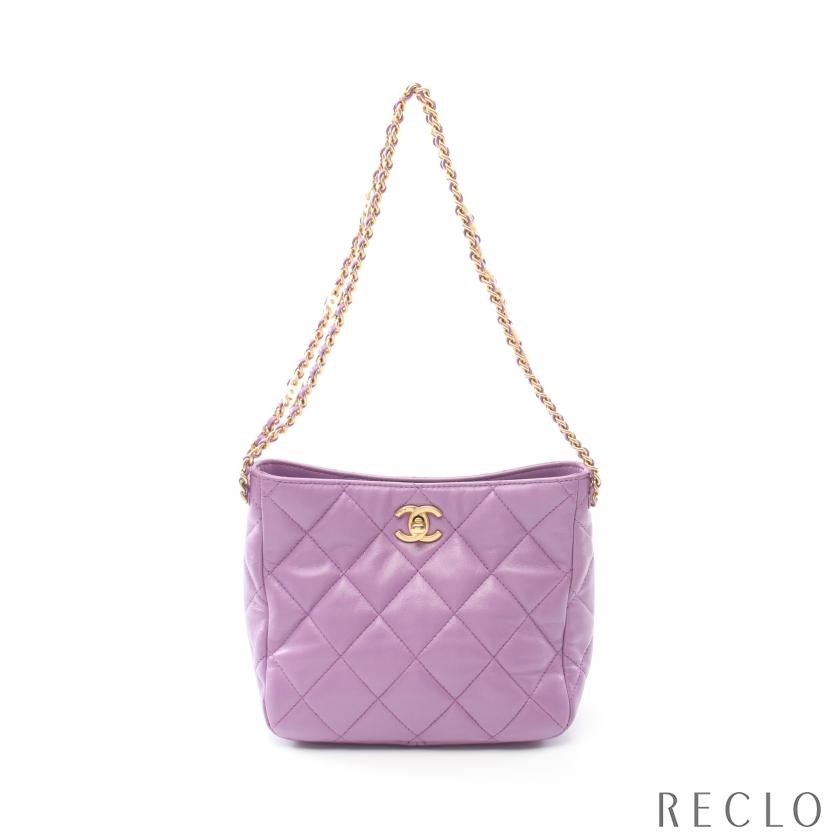 大幅値下げ！超美品★CHANEL スモールホーボーチェーンショルダーバッグ 大幅値下げ！超美品☆CHANEL スモールホーボーチェーン