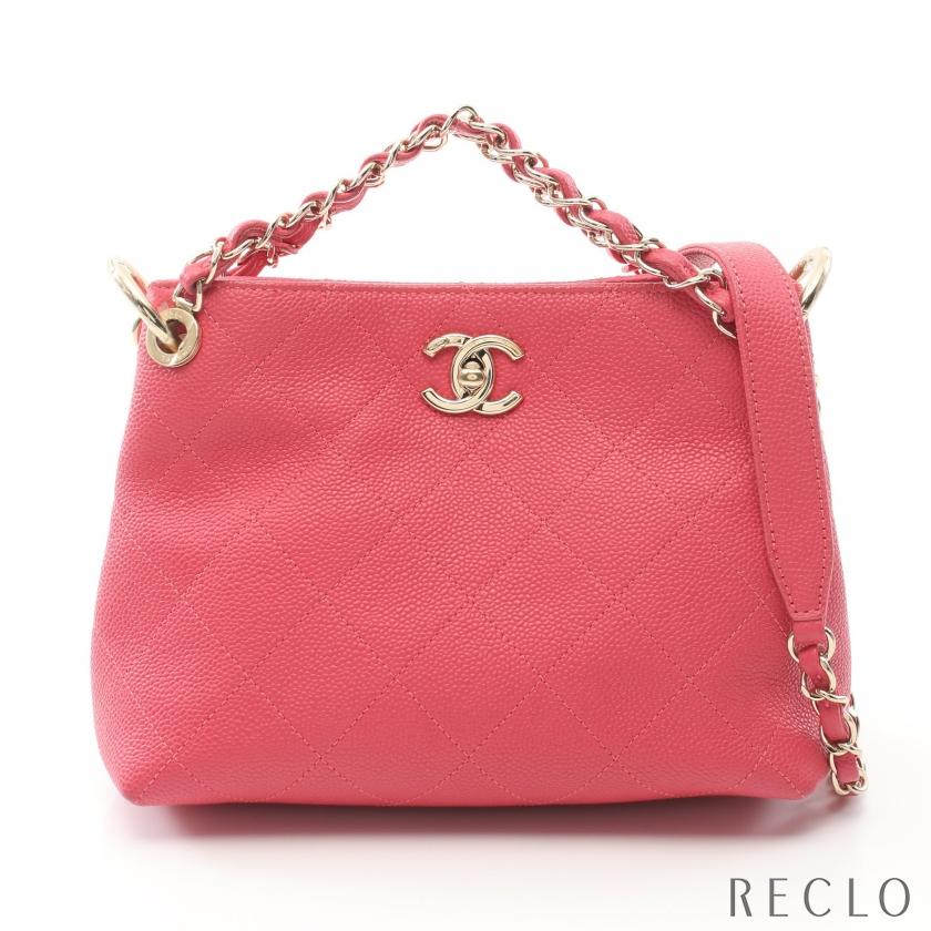 CHANEL（シャネル） マトラッセ チェーンショルダーバッグ キャビア