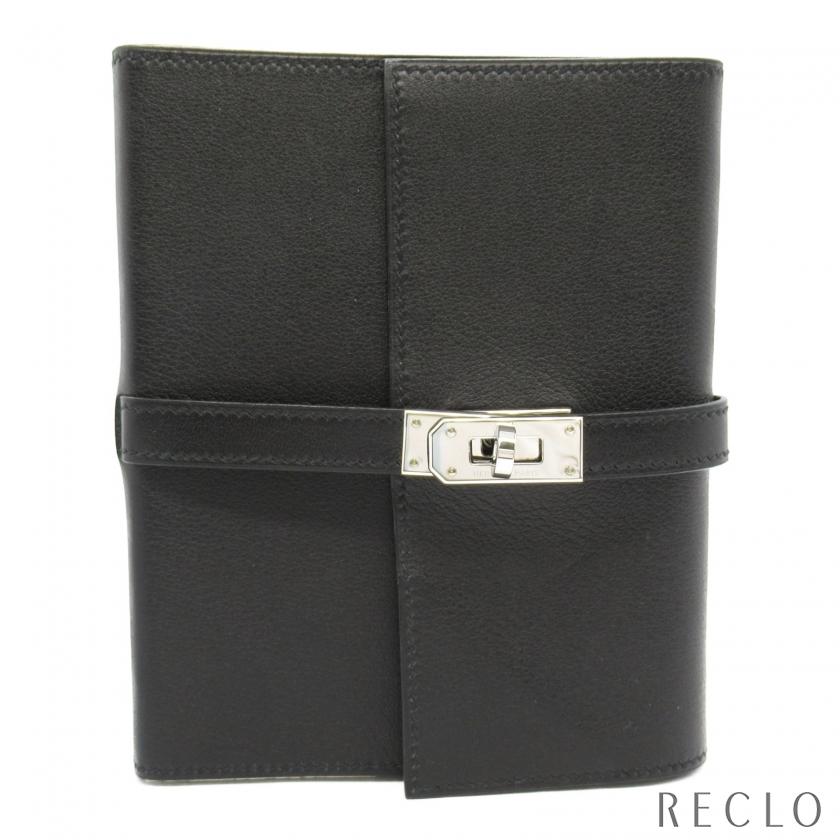 HERMES（エルメス） ケリー ブックカバー ブラック 手帳カバー 手帳