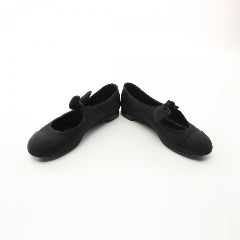 CHANEL シャネル メリージェーン パンプス フラットシューズ