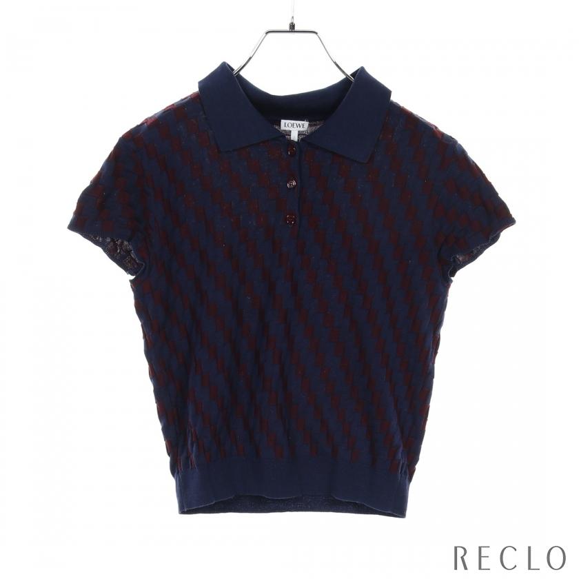 LOEWE ネイビー ポロシャツ