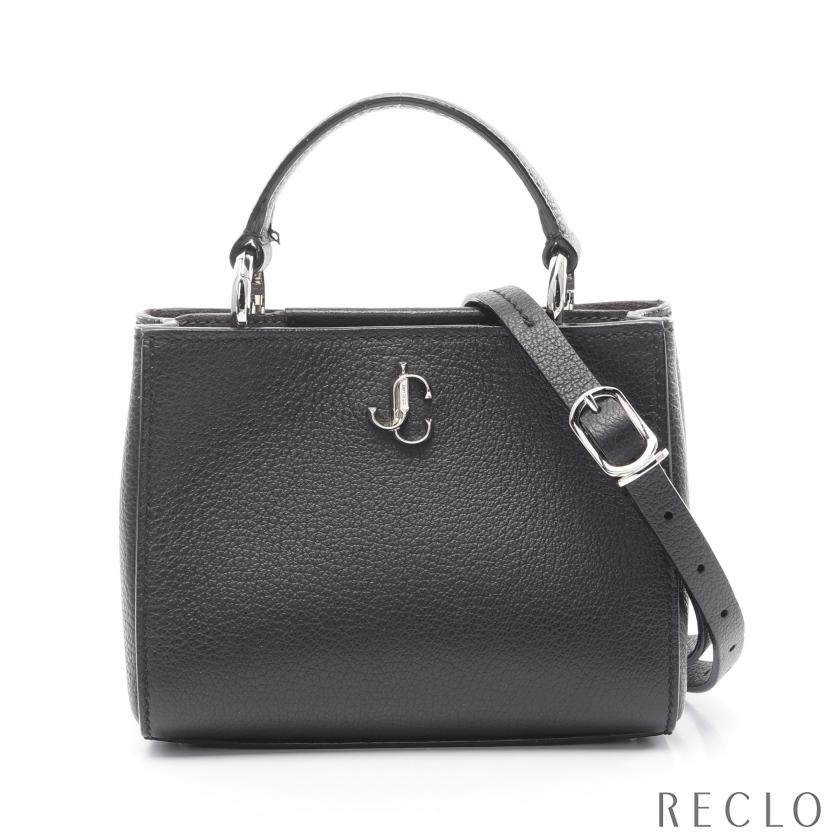 JIMMY CHOO ジミーチュウ ヴァレンヌ ミニ ハンドバッグ レザー  