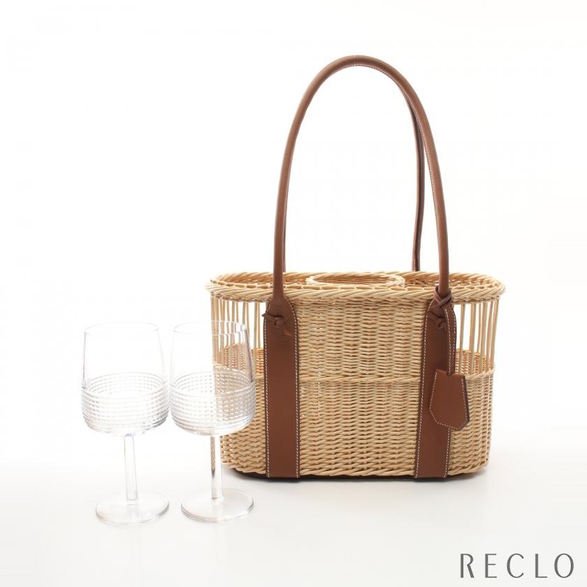 HERMES（エルメス） ボトルバスケット パーク かごバッグ ハンドバッグ