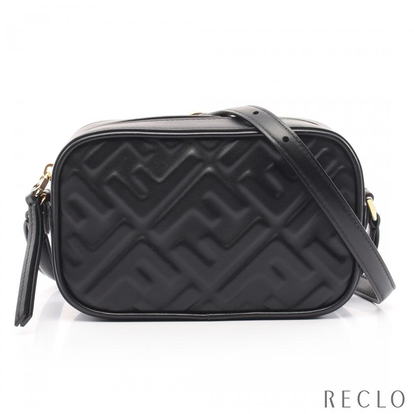 FENDI フェンディ カメラ ミニ FFロゴ ショルダーバッグ エンボス  