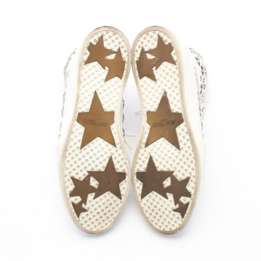 JIMMY CHOO ジミーチュウ スタースタッズ ハイカットスニーカー