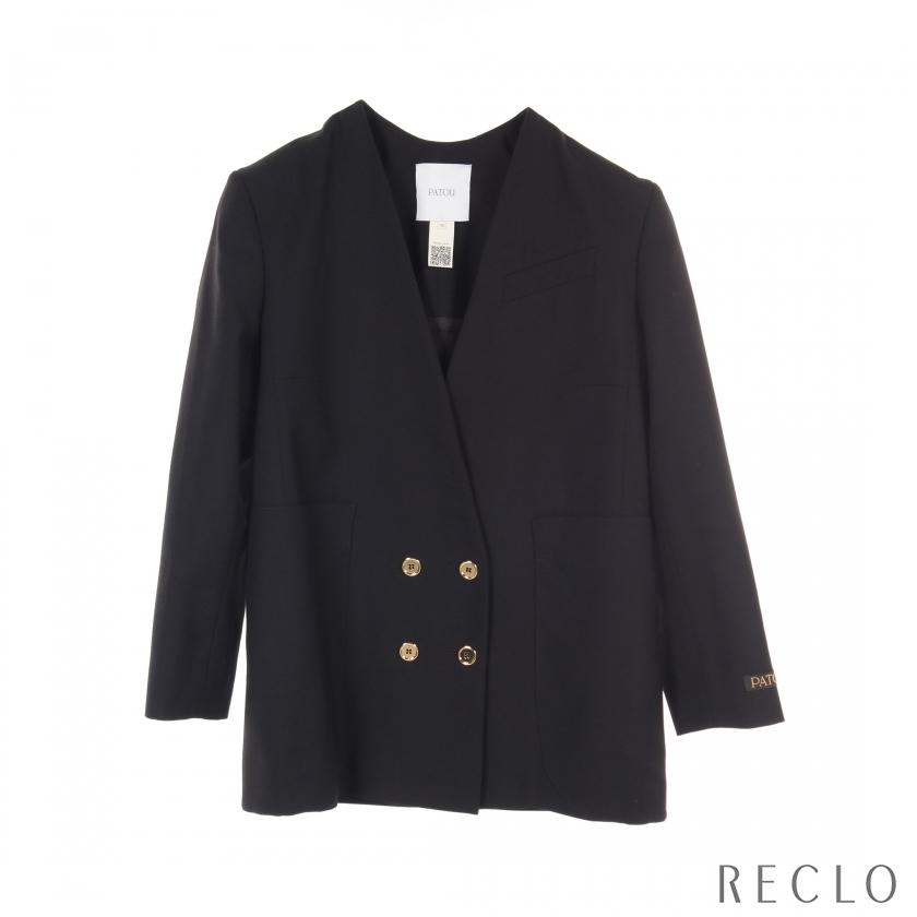 PATOU ブラック テーラードジャケット 【公式通販】