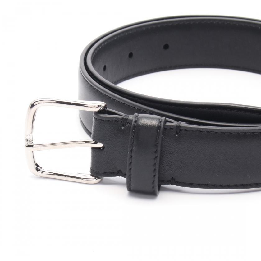 新品S【ザ・ロウ】The Row Classic レザーベルト THE ROW ザ ロウ ベルト CLASSIC BELT ブラック レディース