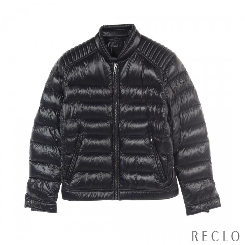 PRADA プラダ ダウンジャケット ナイロン ブラック SGB608
