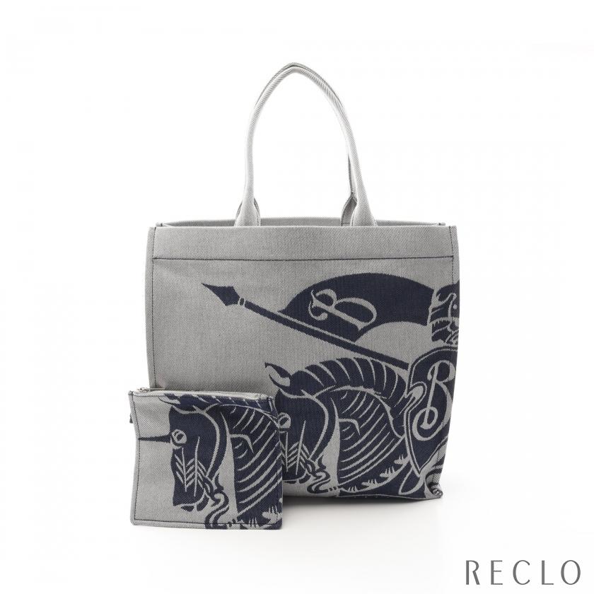 Burberry トートバッグ グレー